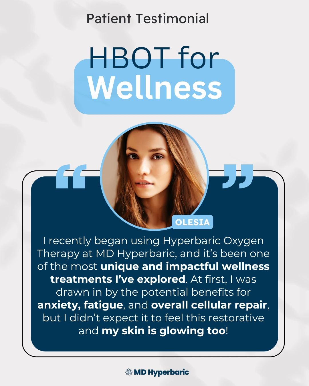 HBOT for Wellness and Performance