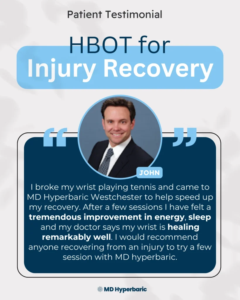 HBOT for sports injury recovery