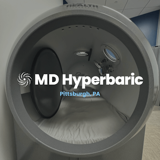 Pittsburgh center cover images with MD Hyperbaric branding