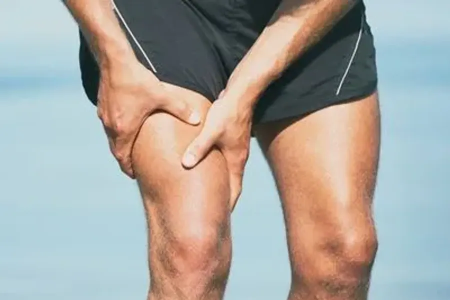 Athlete recovering from a musculoskeletal injury